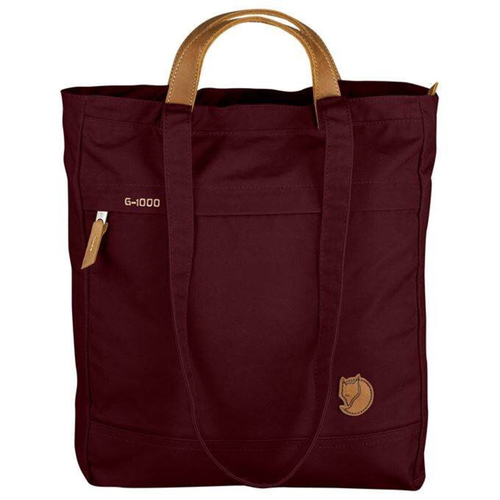 Fjallraven Totepack No. 1 in Dark Garnet